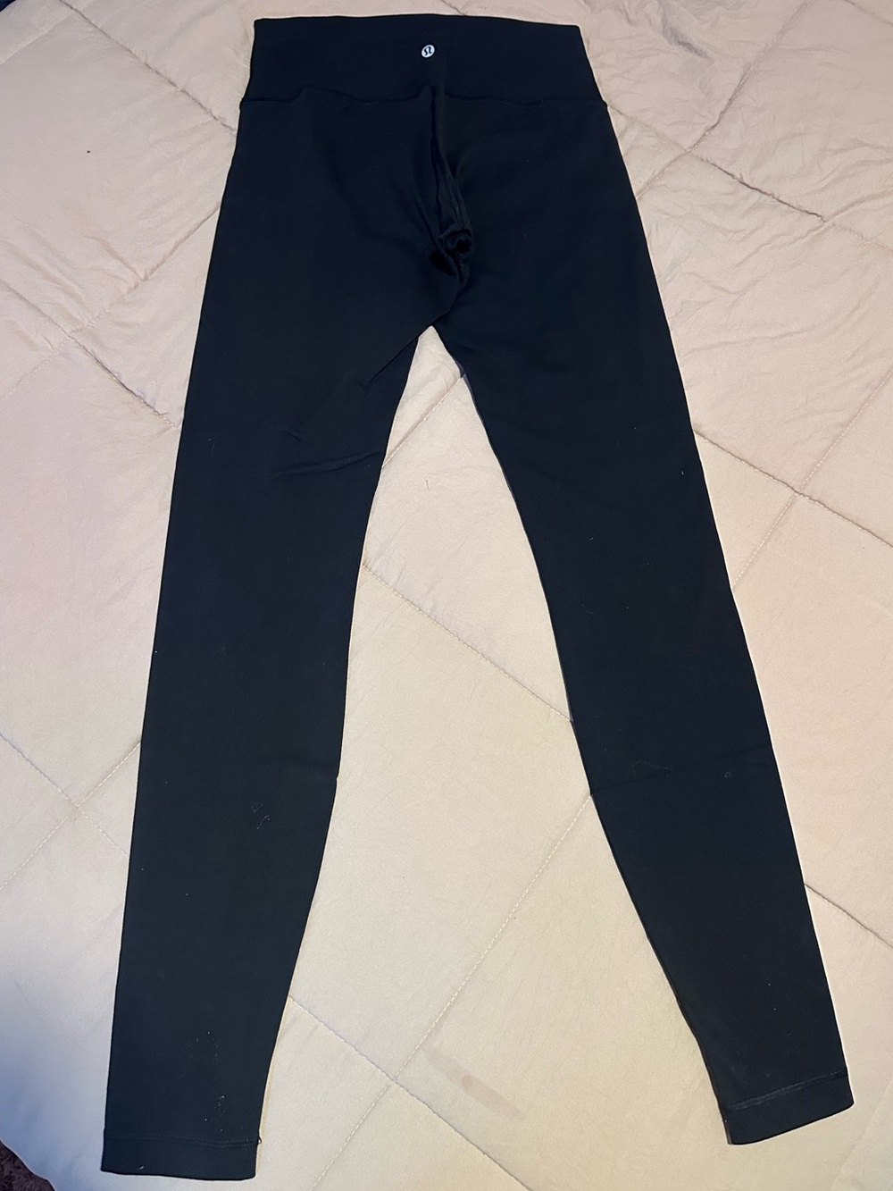 lululemon athletica Black Leggings, Size 8, 30”